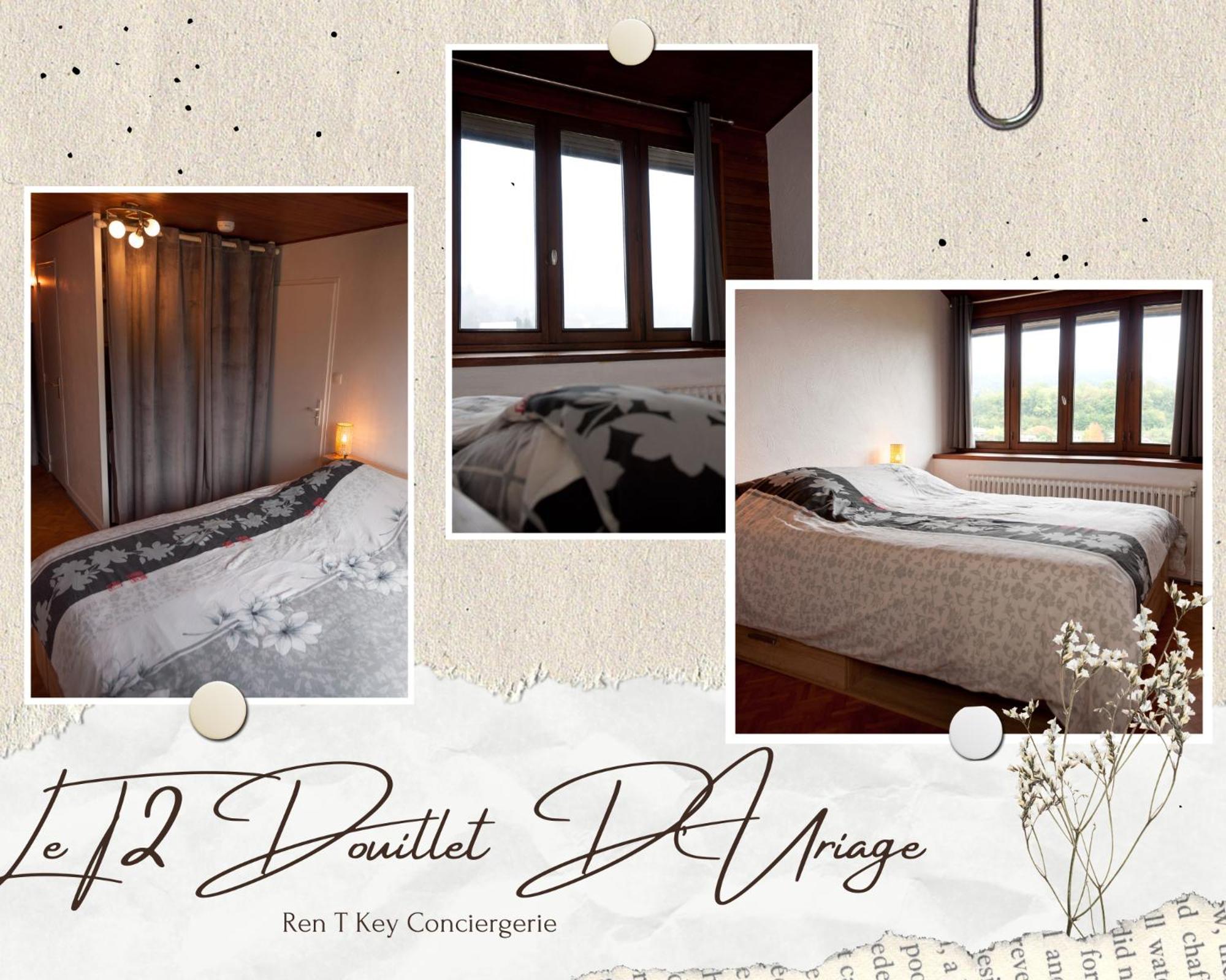 Le T2 Douillet D'Uriage - Residence Le Louvre - Cure Thermale Uriage- Proche Chamrousse - Jusqu'A 3 Personnes - Region Agreable En Toute Saison Vaulnaveys-le-Haut المظهر الخارجي الصورة